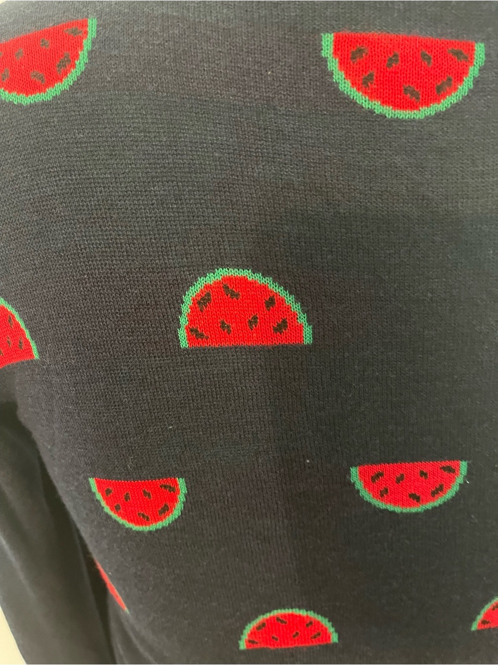 EUC Modcloth Size XL Watermelon V neck cardigan. - Picture 3 of 4
